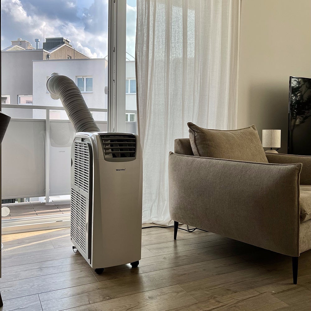 Klimatyzator przenośny 5,4 kW Warmtec Morso+ KP54W osuszacz Wi-Fi do 60 m² 4w1 - 9
