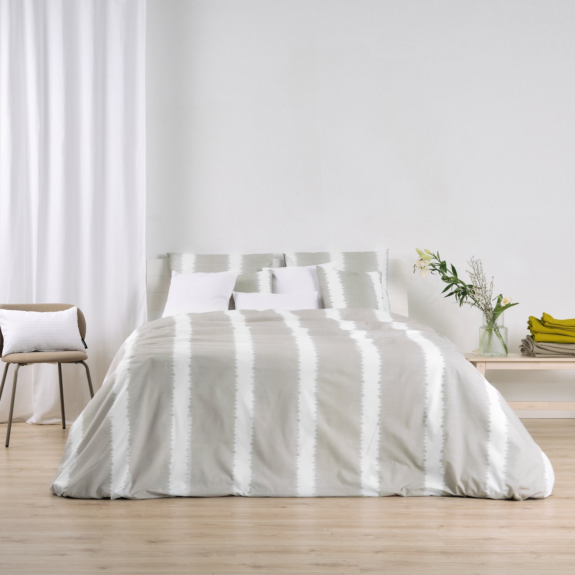 Capa de edredom Brístol Beig 260x240 cm - 3