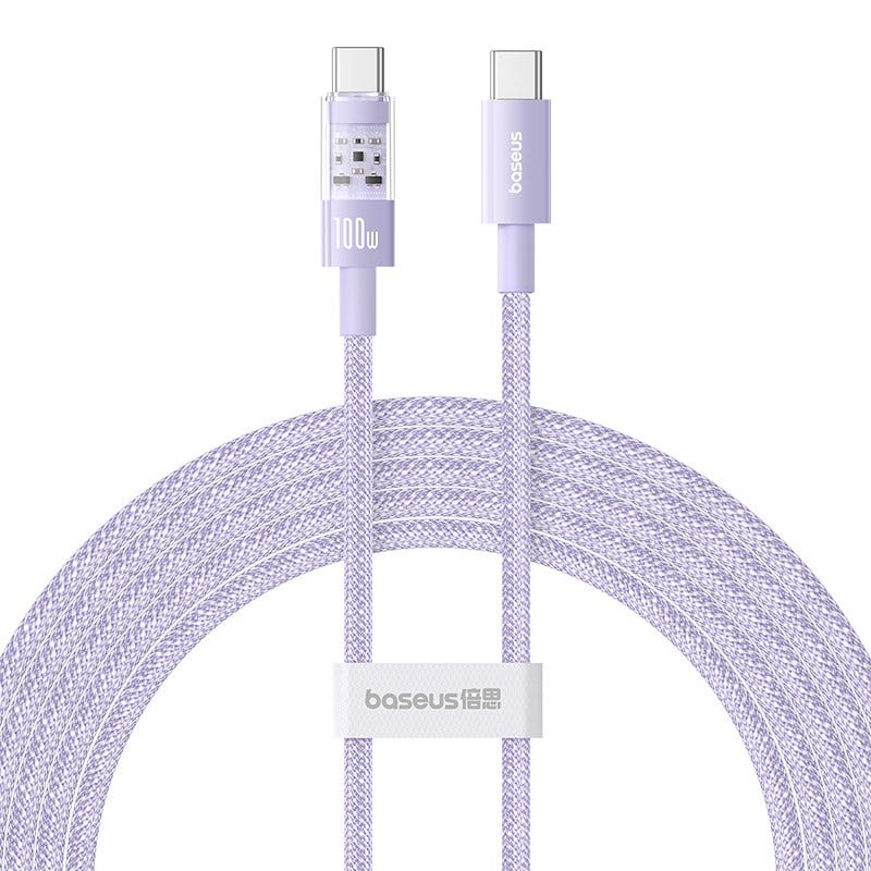 Câble de charge rapide USB C vers type C écran LED 6 A 100 W Câble de charge rapide USB C vers type C écran LED 6 A 100 W