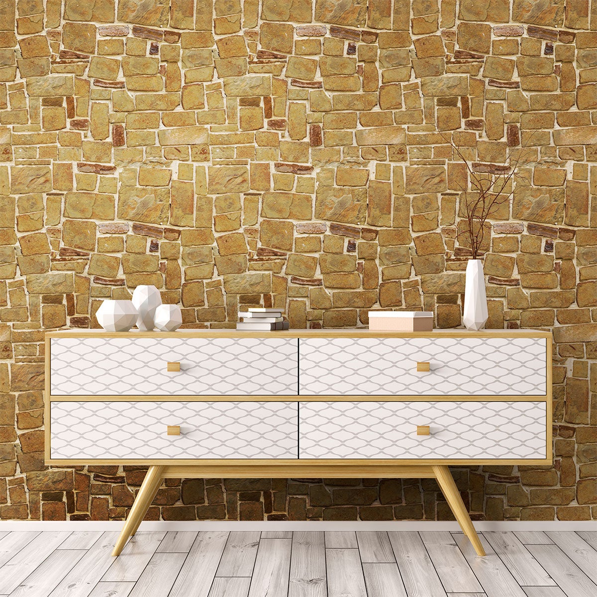 Adesivi pietre di Loiret - Sticker adesivo - adesivi murali - 60x60cm - 3