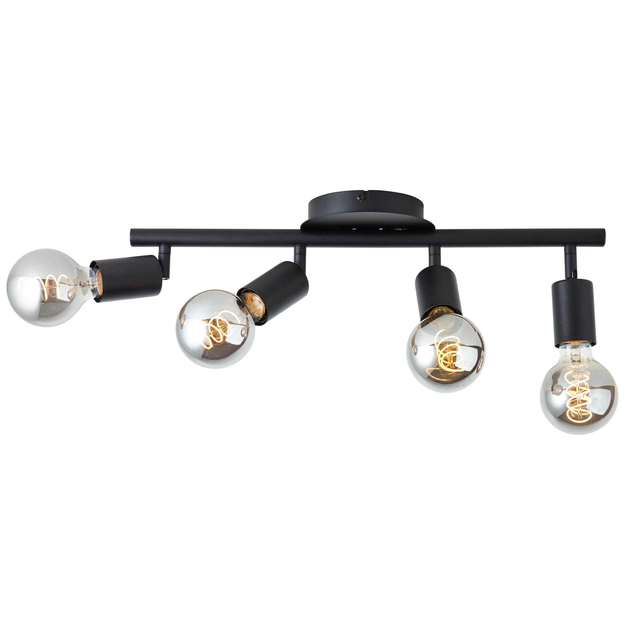 Lampa Brilliant Tiffany spot tube 4-lampowy czarny matowy 4x A60, E27, 28 W - 3