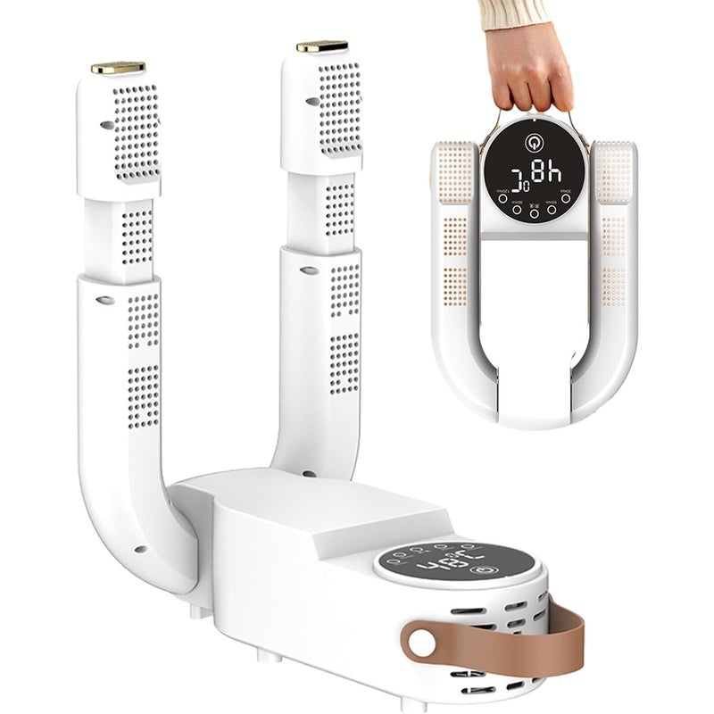 Suszarka do rękawic bokserskich, elektryczna suszarka do butów z timerem, składana i chowana