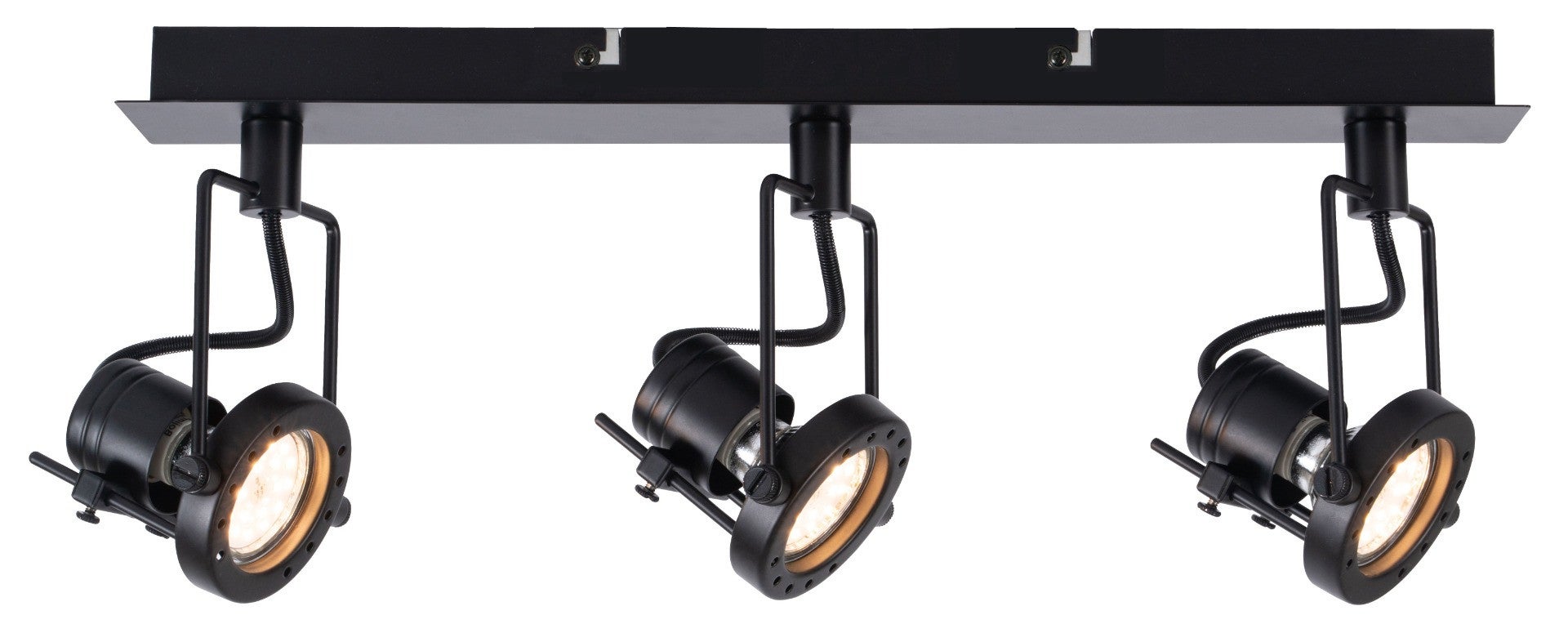 Lampa wisząca Fiji 2 czarna 3 x GU10 x 50W wym: 16 x 44 x 6 cm Reality