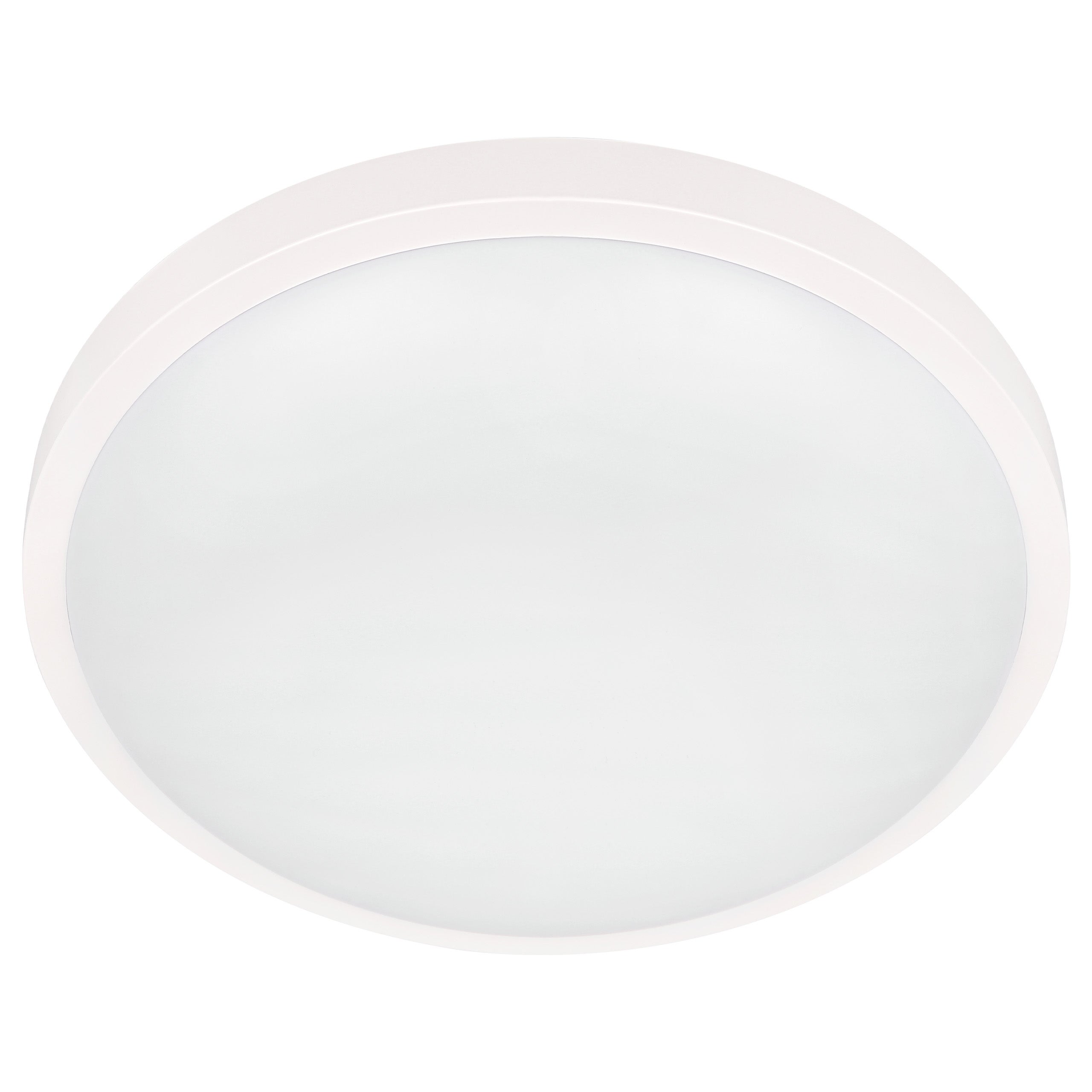 Plafon LED 2x E27 Luvo 30,5cm IP44 z czujnikiem ruchu sufitowy okrągły biały lampa oprawa MasterLED