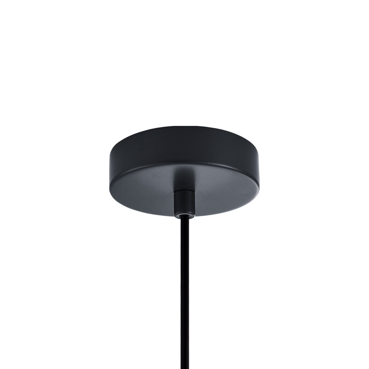 Lampa wisząca Narisa czarno-złota-dymiona 1xE27x40W nowoczesna wym: 103 x 10 x 10 cm szkło Italux - 3