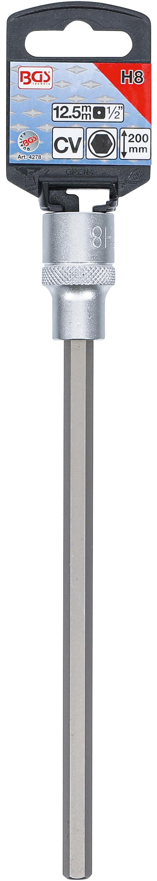 BGS Chiave a bussola | lunghezza 200 mm | 12,5 mm (1/2