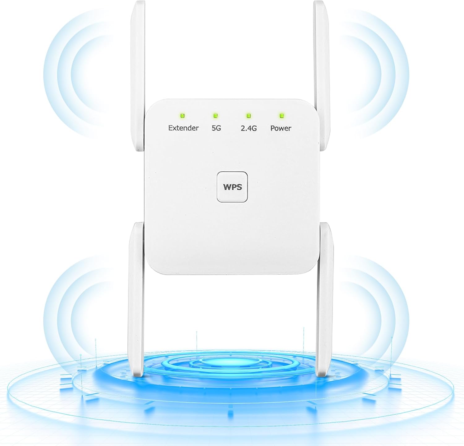 GUVGMY Répéteur WiFi Amplificateur WiFi Puissant 1200Mbps Dual Bande 5 GUVGMY Répéteur WiFi Amplificateur WiFi Puissant 1200Mbps Dual Bande 5