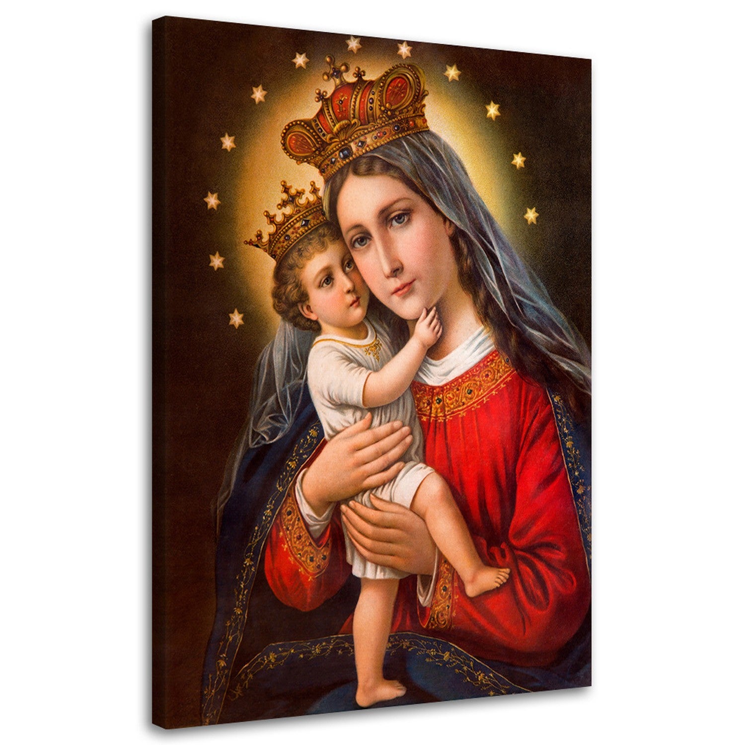 Obraz na płótnie, Madonna z Dzieciątkiem 60x90