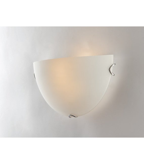 Applique OBLO en verre blanc 30x15h cm - 4