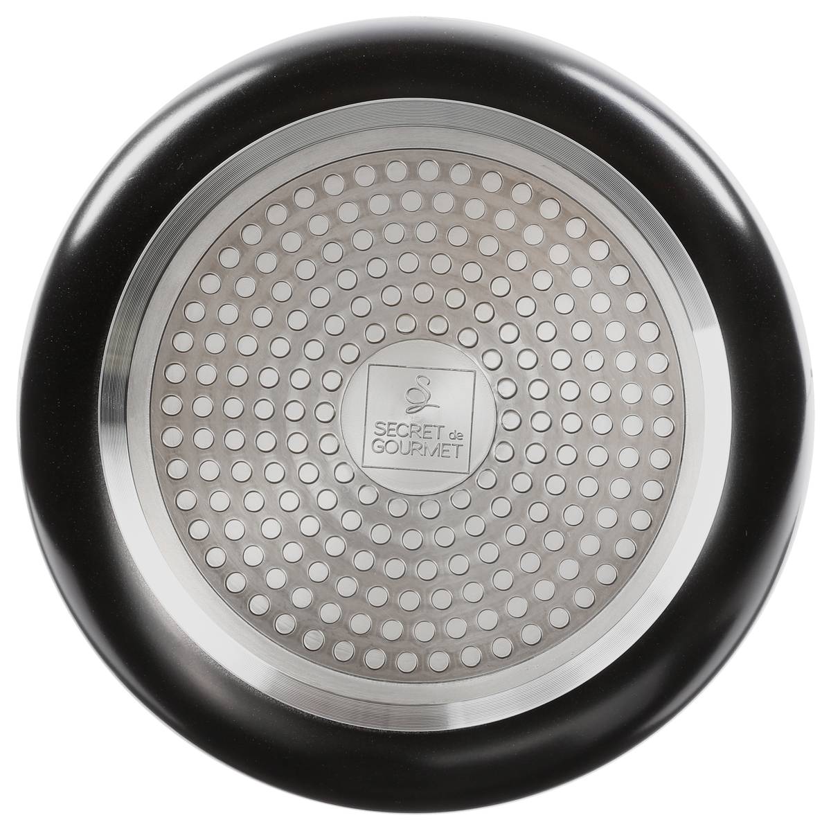 3 casseroles aluminium poignée amovible 16/18/20cm - 5five - 5