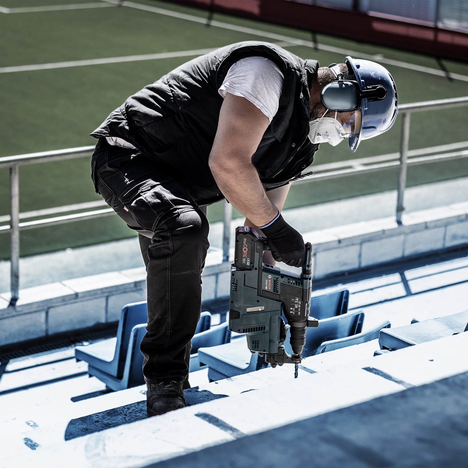 Foret béton 4 taillants sds-plus 7x expert bosch 8x100x165 mm - 2608900088 - 7