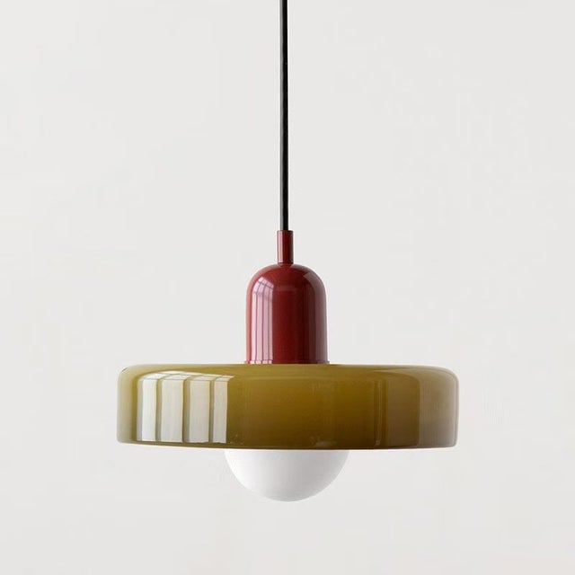 Lustre Suspension Rétro Vertigo 80-200 Cm – Fibre De Verre + Polyuréthane, Marron, E27