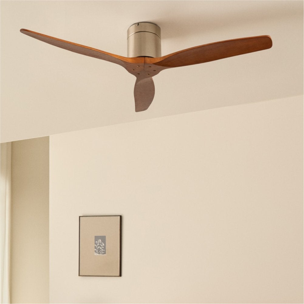 CREATE - WIND CALM M - Ventilateur de plafond silencieux 40W avec pales techniques en ABS Ø132cm sans eclaraige sans wifi - 2