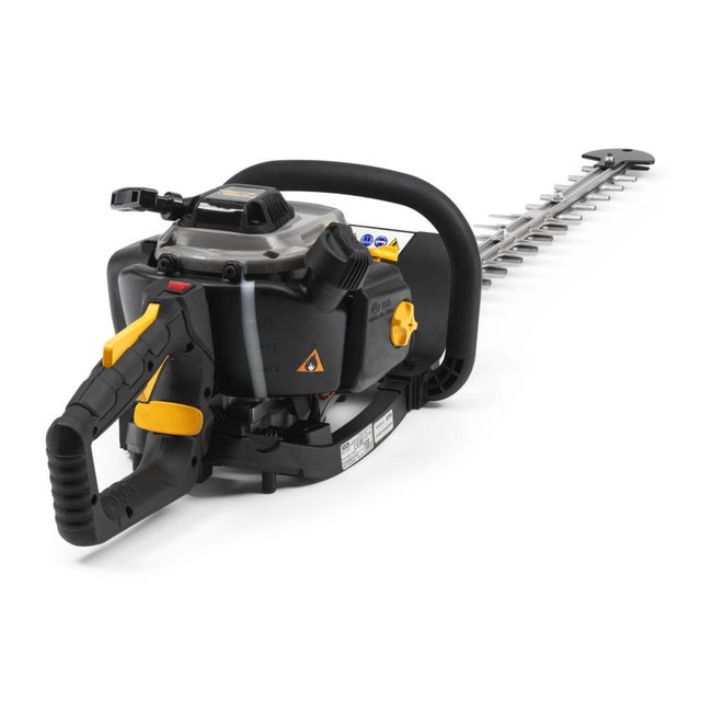 AHT 555 Taille-haie Alpina à essence lames 60cm double coupe Ø branches 27mm moteur 225cc poignée pivotante