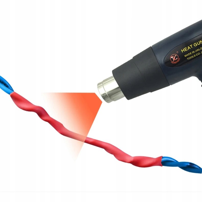 Gaine Thermorétractable 1 mm Bleu – Longueur 1 m | Taux de Réduction 2:1 | Isolation Électrique | Anti-UV - 3