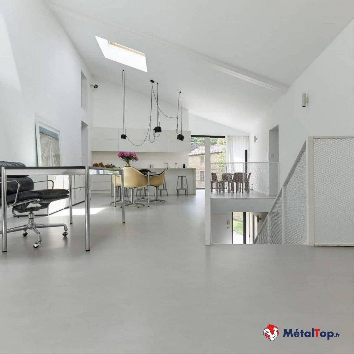 Vernis Mat Beton - Metaltop - Incolore - RAL Incolore - Pot 5L - 2