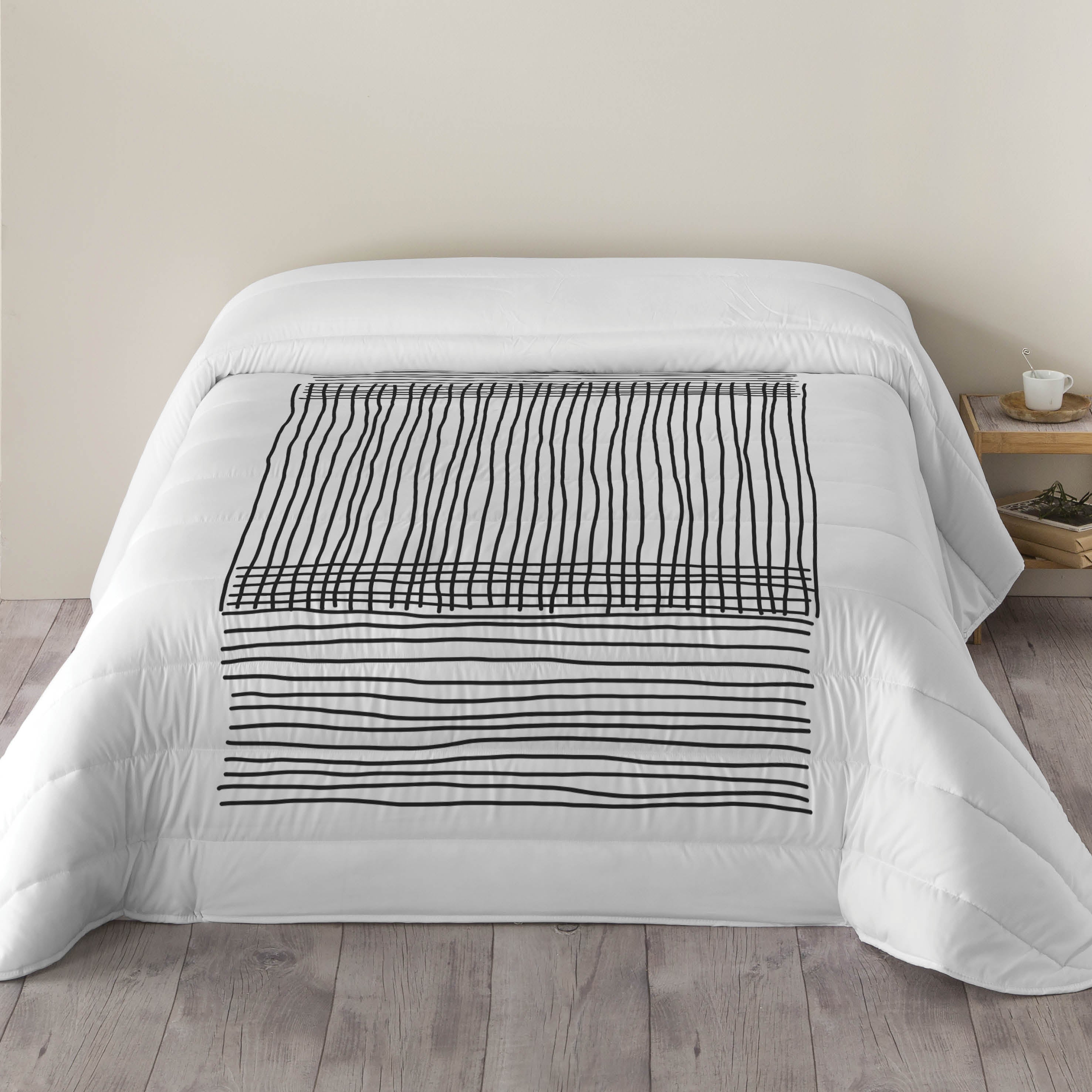 NATURALS Edredón Estampado Cama 90 Microfibra Poliéster 300