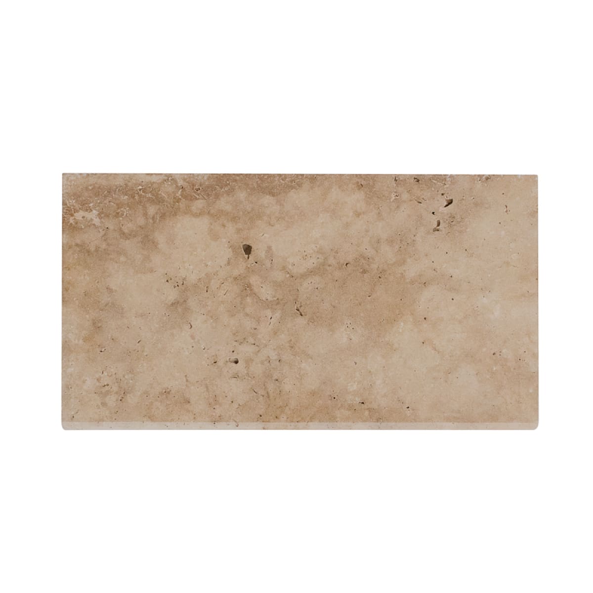 Marche en travertin pierre naturelle premier choix Mix Premium 61x33cm Ep. 3cm – bord arrondi. (Vendu à la pièce) - 4