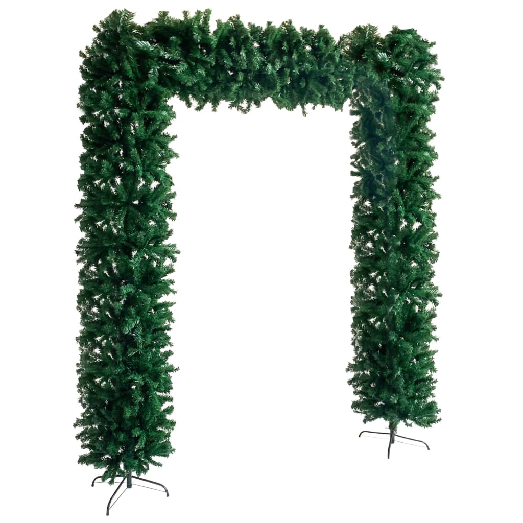 Maison Exclusive - Arco ad Albero di Natale Verde 240 cm - 2
