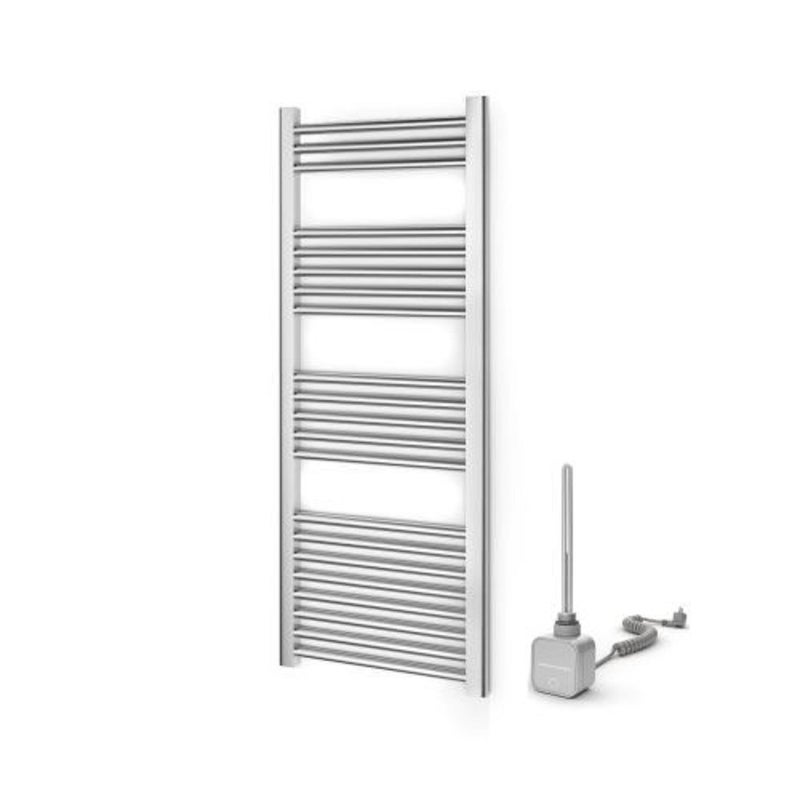 Grzejnik łazienkowy 45x115cm elektryczny drabinka chrom grzałka Warmtec Encanto