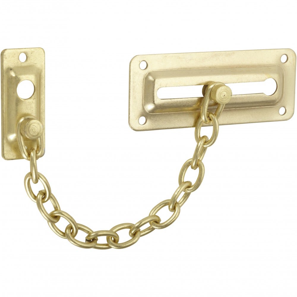 Sostegno della porta d'acciaio dorato, THIRARD Leroy Merlin