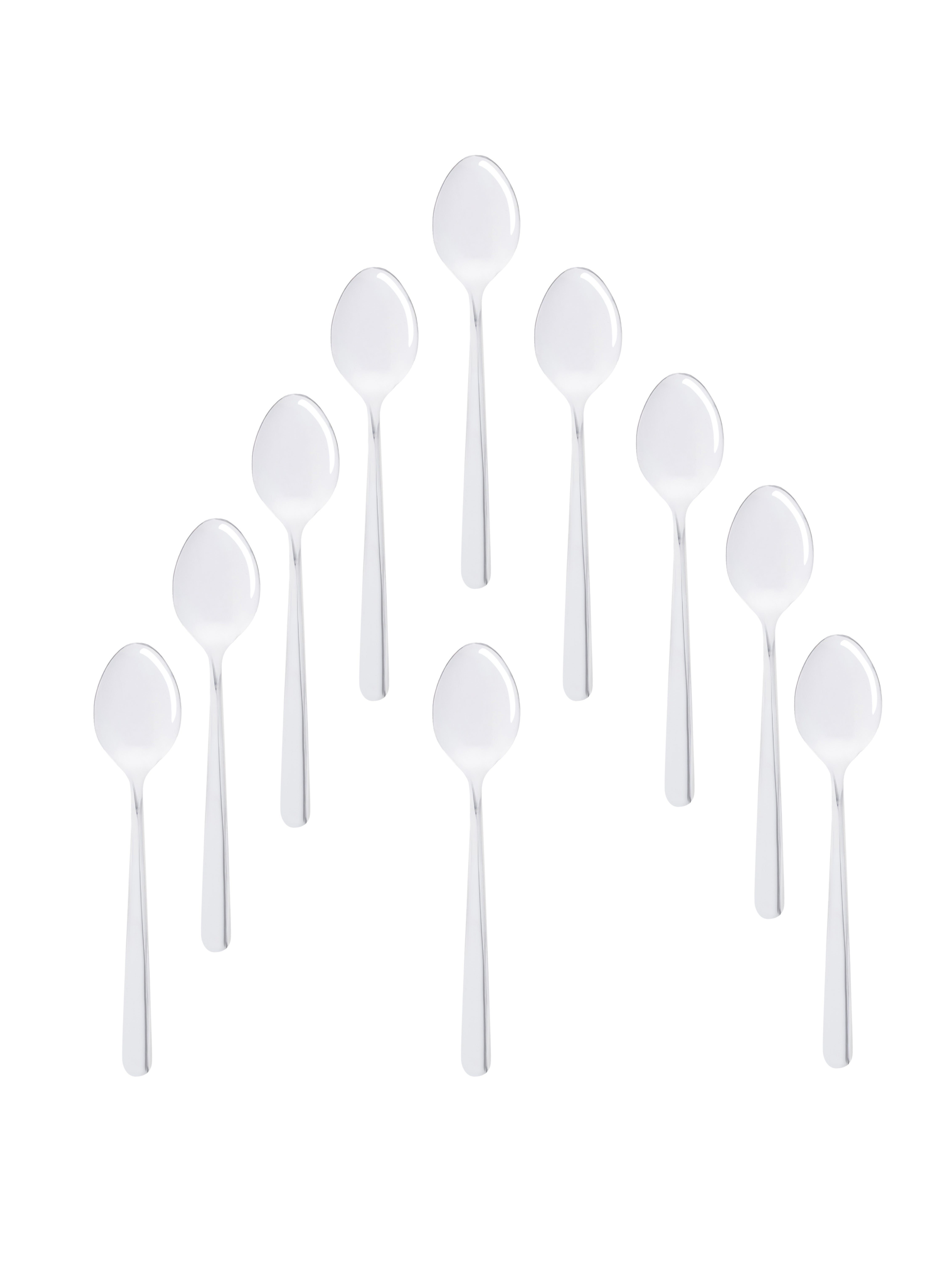 ŁYŻKA ZESTAW 10szt VIENNA srebrny 20,5cm HOMLA