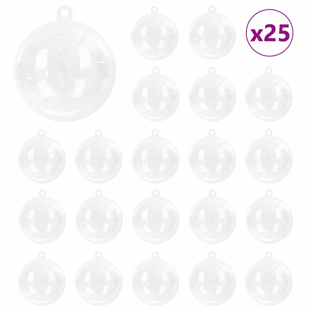 Zestaw Bombek Choinkowych 25 pcs Ø 8 cm