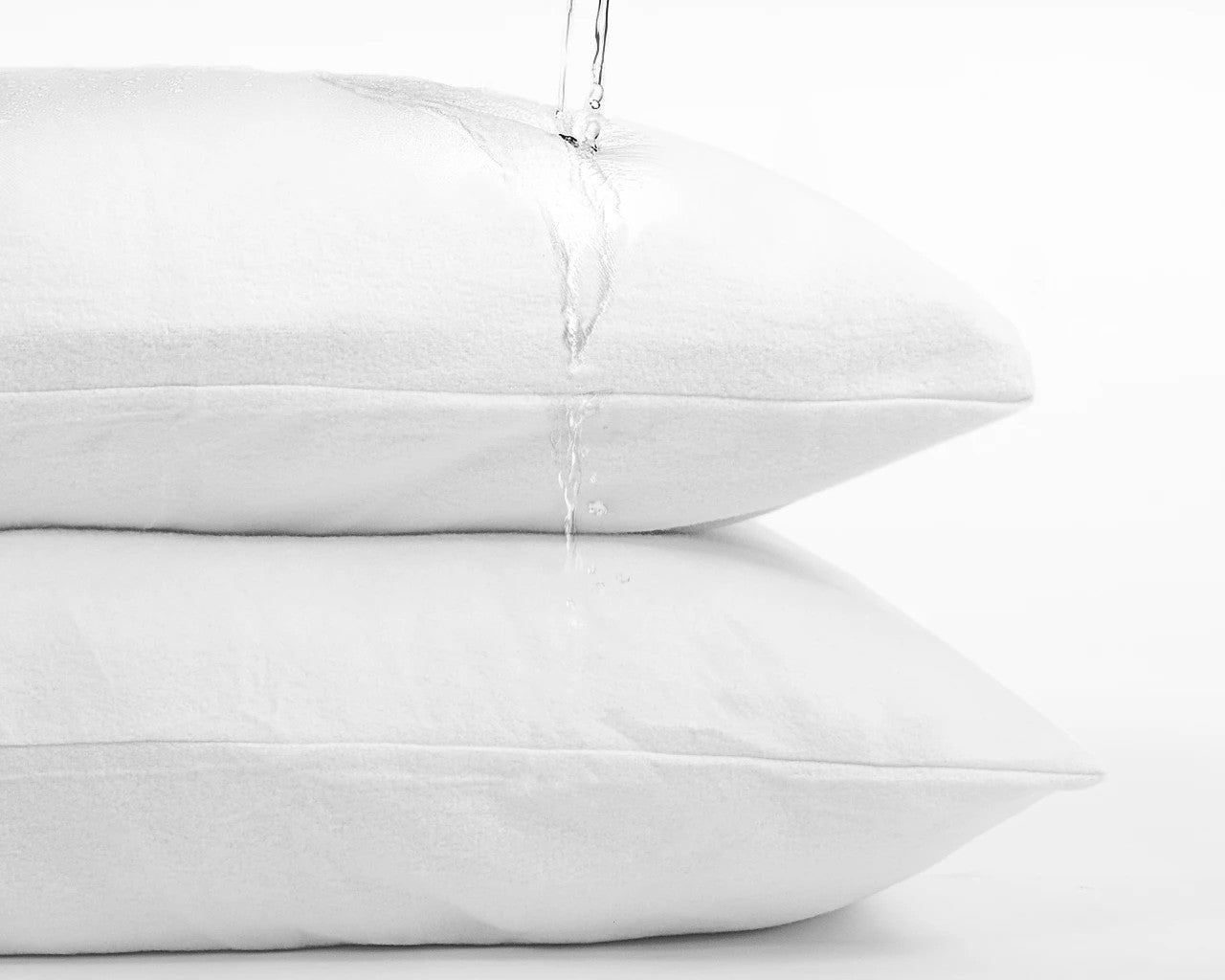 Abeil Lot De 2 Protège-Oreillers Éponge Bouclette Biome 65x65 Cm - Anti-Acariens