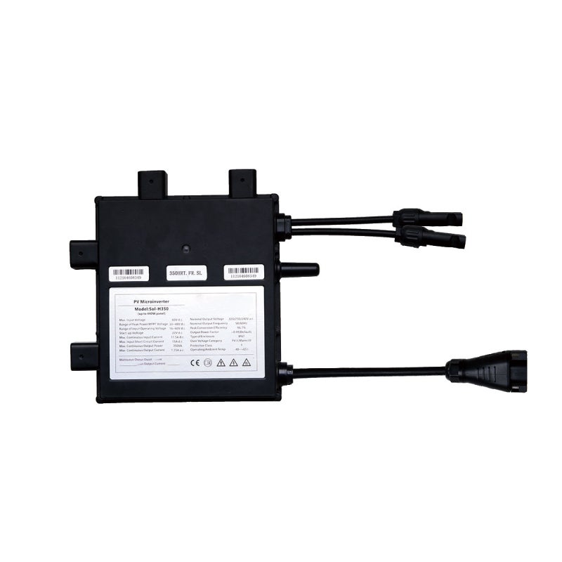 SOLARION Kit Starter panneau solaire Plug & Play 400W - sol & mur - livré monté - 3