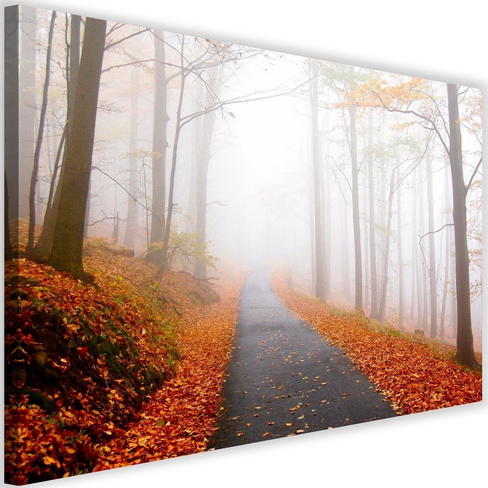Obraz na płótnie, Złota jesień w parku 90x60