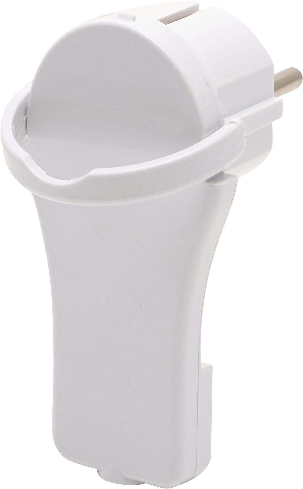 Rallonge Électrique - 5m - H05vv-f 3g1,5 - Fiche Plate - Prise Double - Blanc - 3