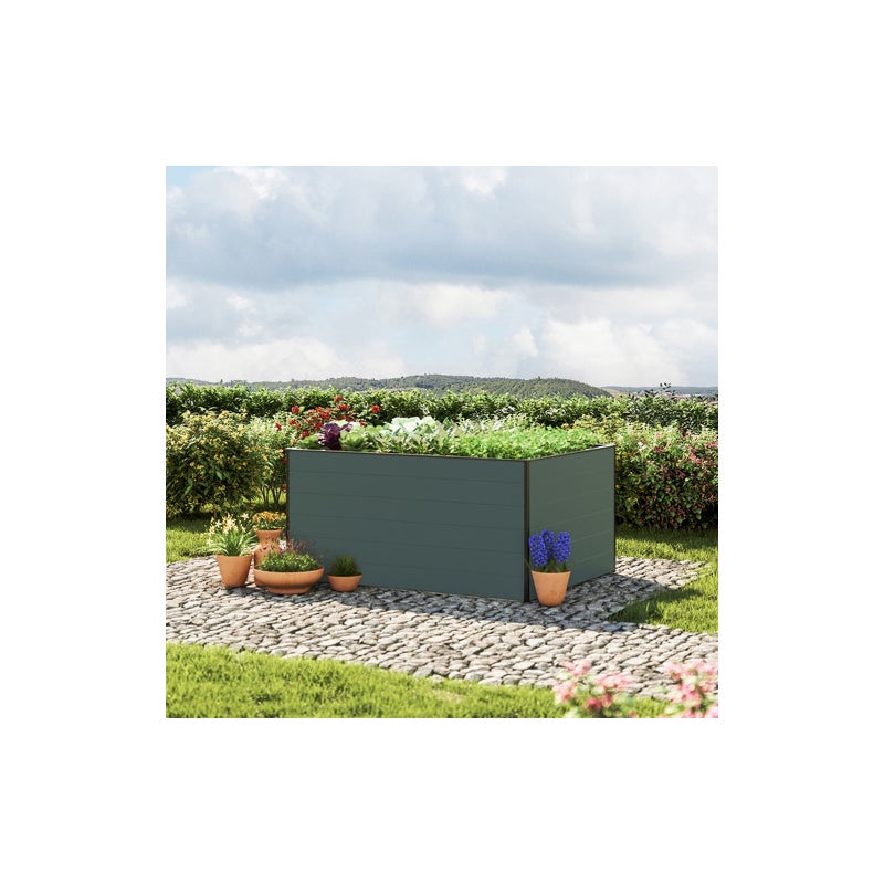119 x 150 x 77 cm Grządka podwyższona, antracyt