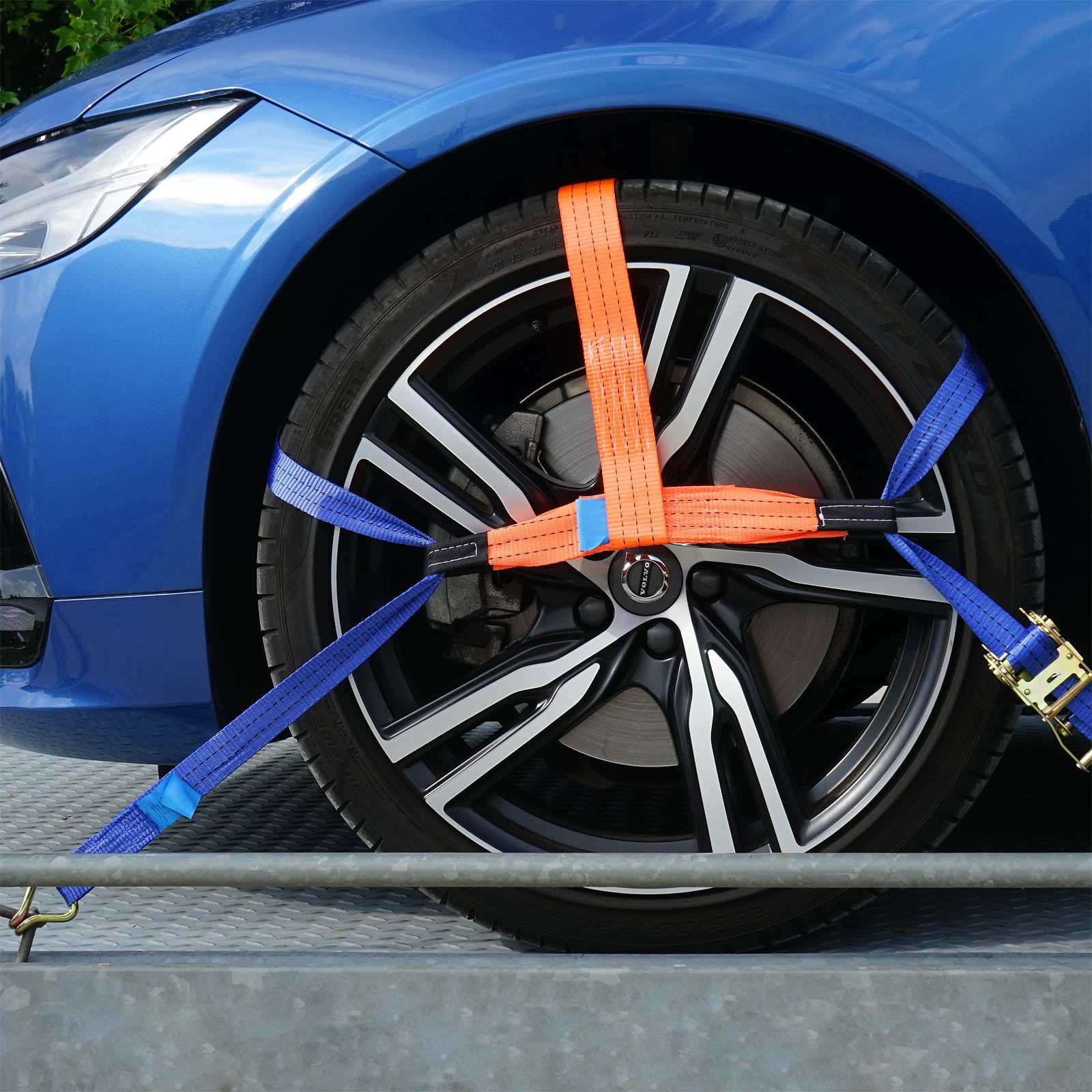 Kögl Set 6 Cinghie Di Serraggio Flexmo 3,5m X 25mm - Fissaggio Carico Professionale Per Bici E Moto