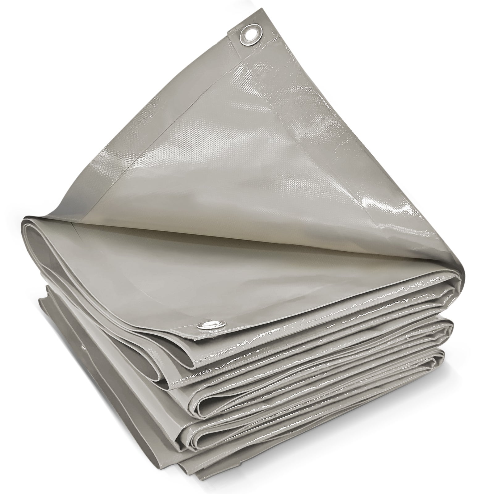 Green 100g/m2 Tarpaulin With Eyelets 5x8m Breckner Germany – UTB SHOP - View #3