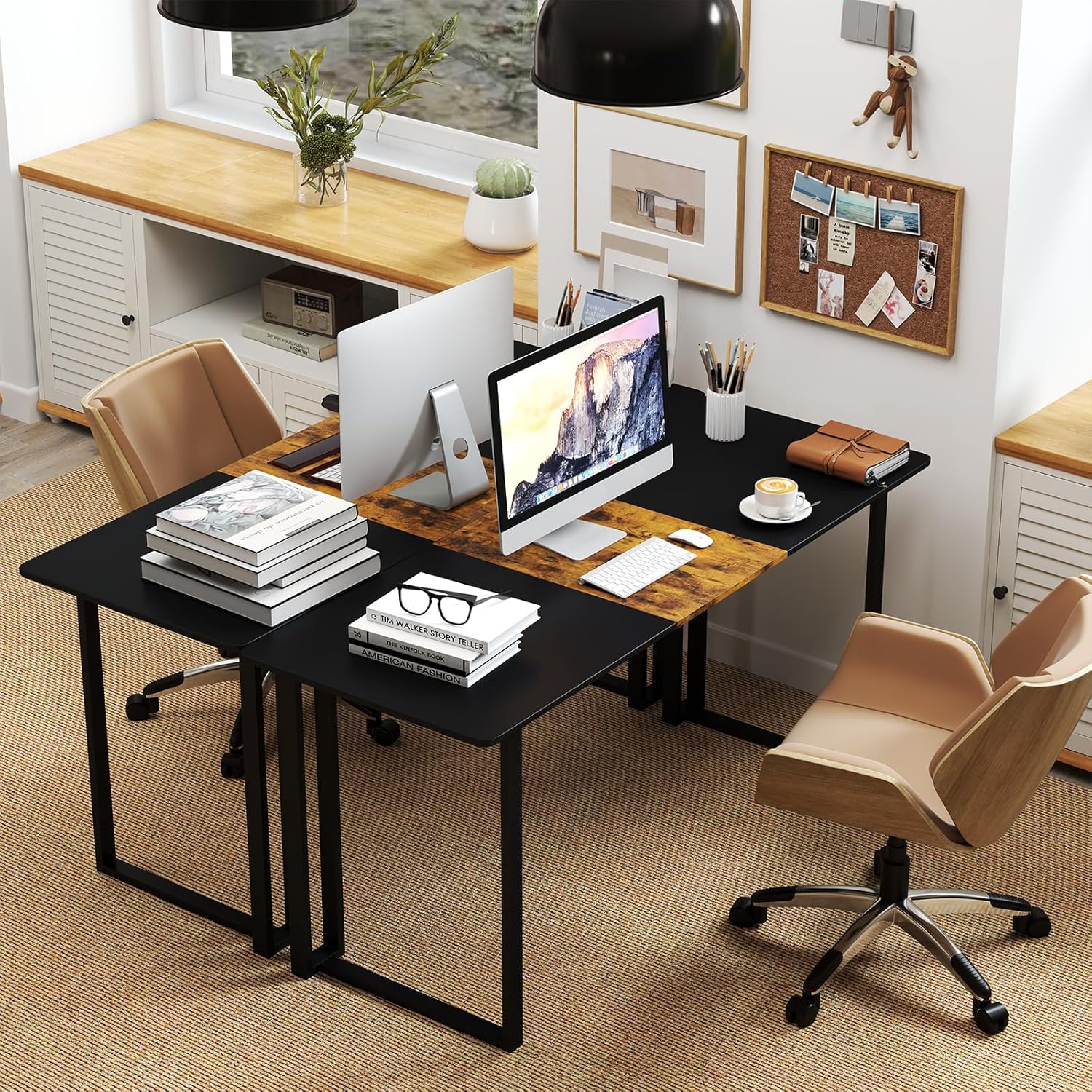 Scrivania per computer 160 x 60 x 75,5 cm, tavolo da cucina con