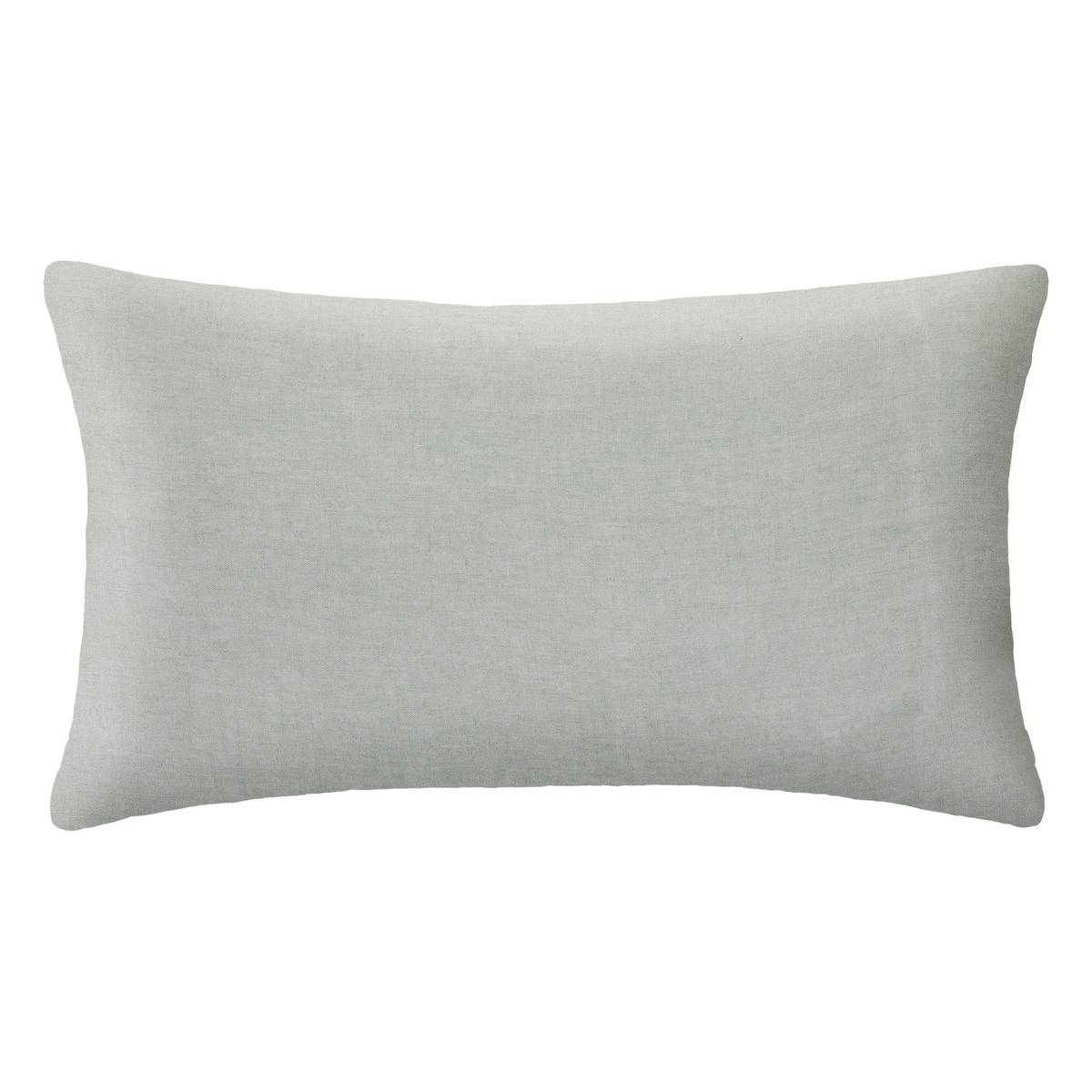 Funda de almohada linah verde celadón - lino lavado 50x70 cm - atmosphera créateur d'intérieur
