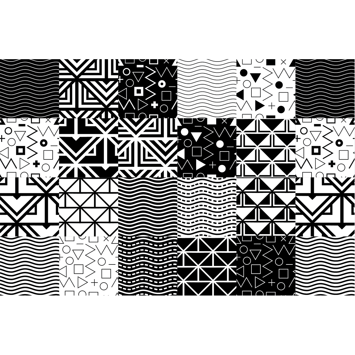 24 adesivi piastrelle di cemento etnico Varna - Sticker adesivo - adesivi murali - 24stickers20x20cm - 2