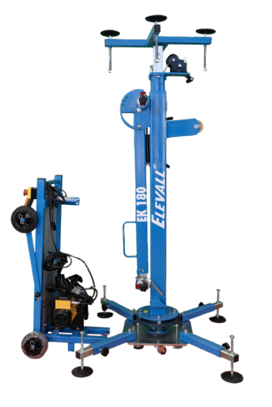 Grúa elevadora eléctrica smart crane ek-180 | carga 200kg - altura 60m elevall