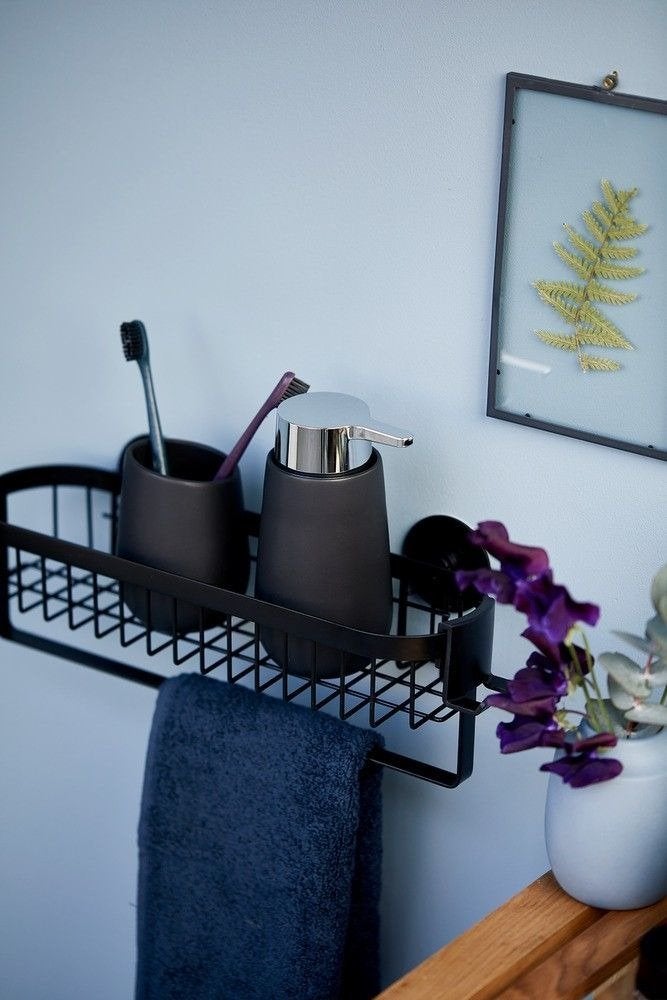 Mug brosse à dents BADI, noir, WENKO, WENKO - 8