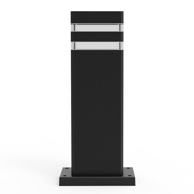 Lampa ogrodowa stojąca VINI czarna 1xGU10x10W aluminium wym:40x15,3x9cm IP54 Eko-Light