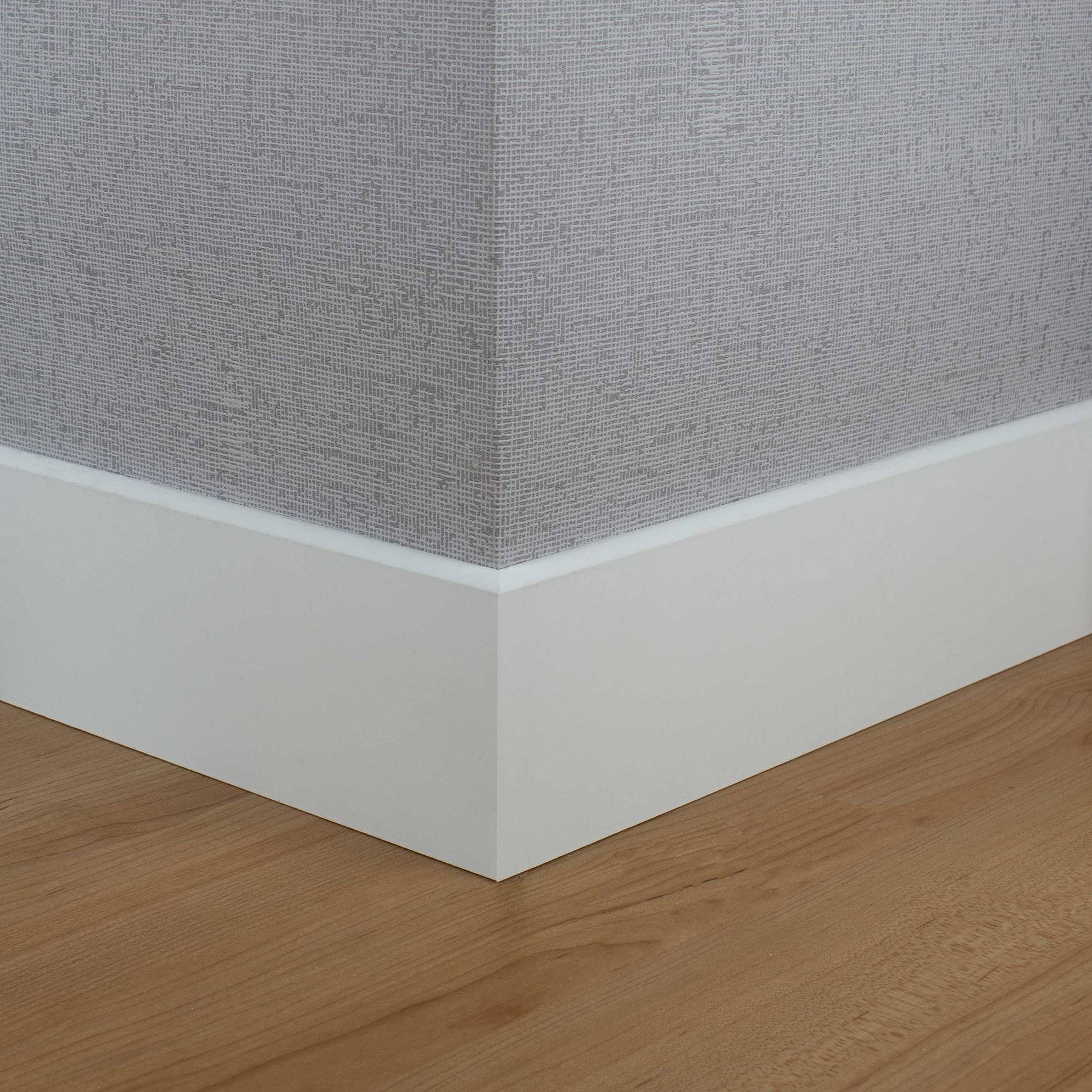 PROVISTON Plinthe 10 x 100 x 2440 mm MDF Hydro Prépeint Plinthe arrondie lot de 10 - 5