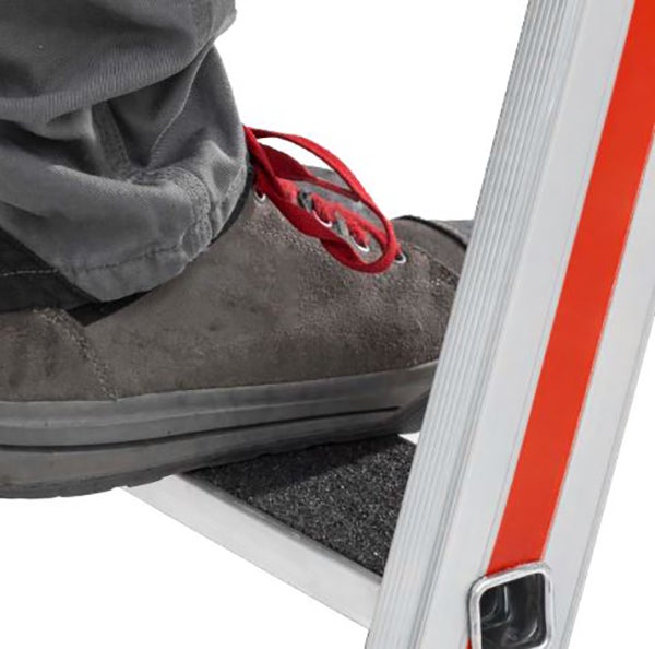 Escabeau grande plateforme 4 marches - Hauteur max de travail 2.95m - 868104 - 4