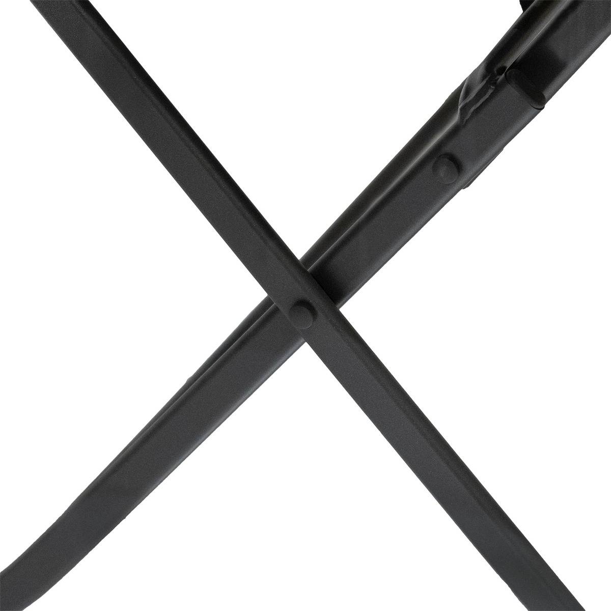 Table à manger de jardin rectangulaire en Aluminium Gris 6 places - 4