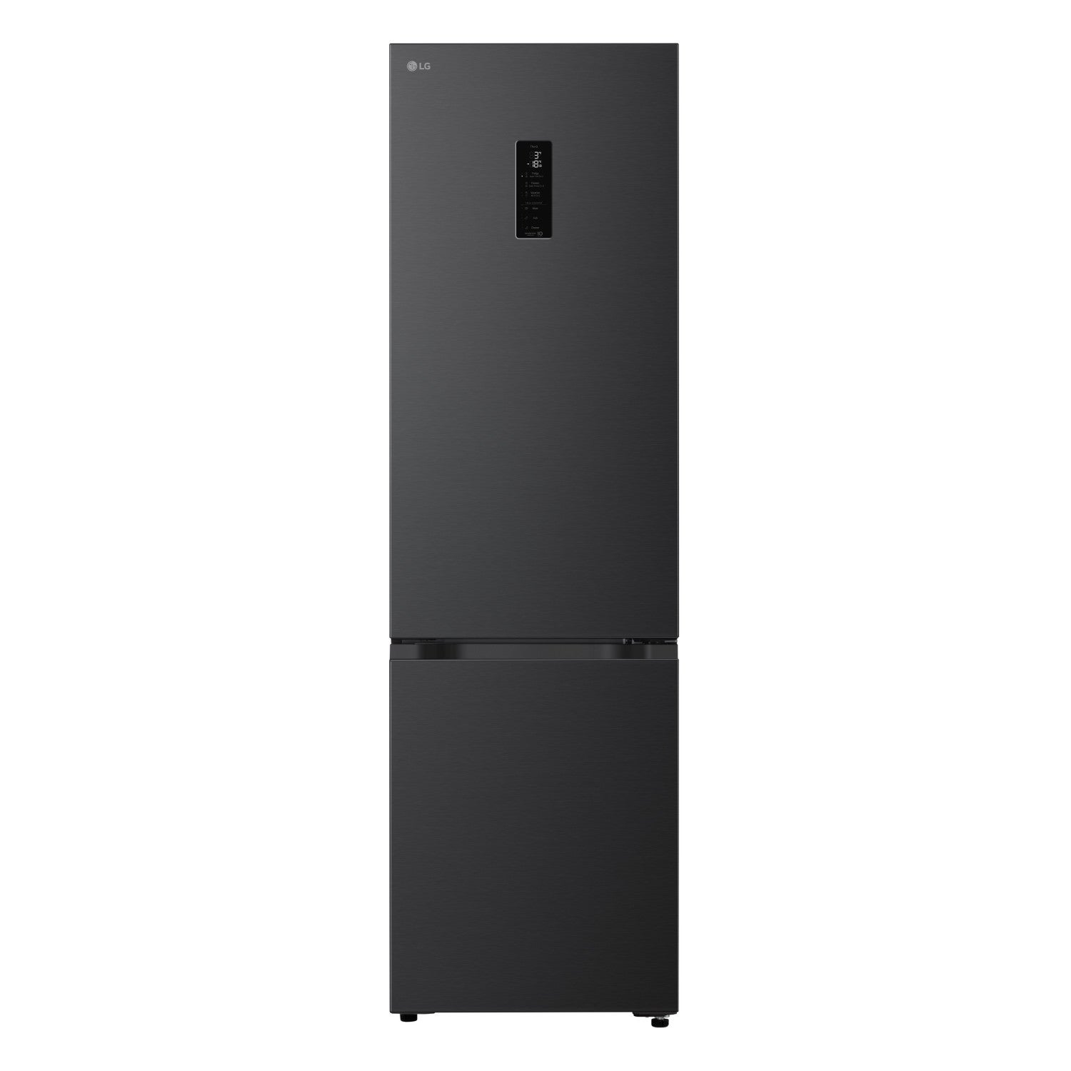 Frigorífico Combi Lg GBBS323CEV Total No Frost 203cm 375L C Negro WiFi IA - Imagen 2