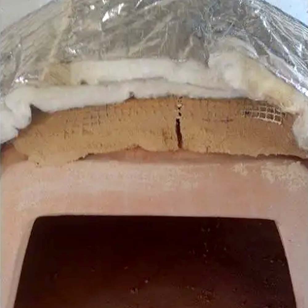 Isolation haute température jusqu'à 600ºC (PAR MÈTRE) - Renforcé en fibre de verre. Pour cheminées, chaudières, systèmes d'échappement de véhicules - 5