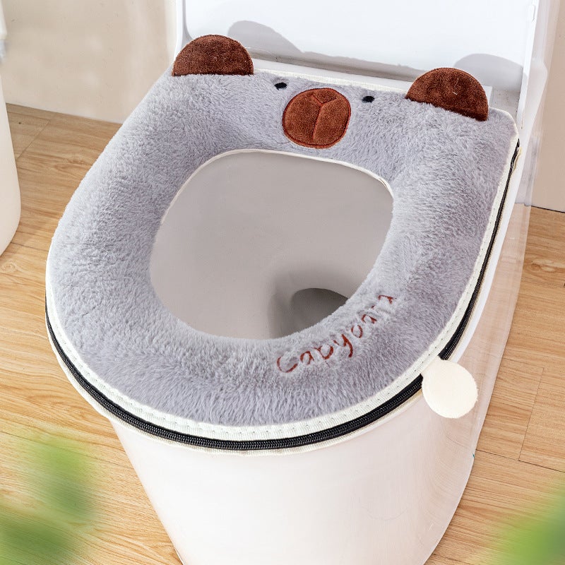 Siège de toilette épais et chauffant