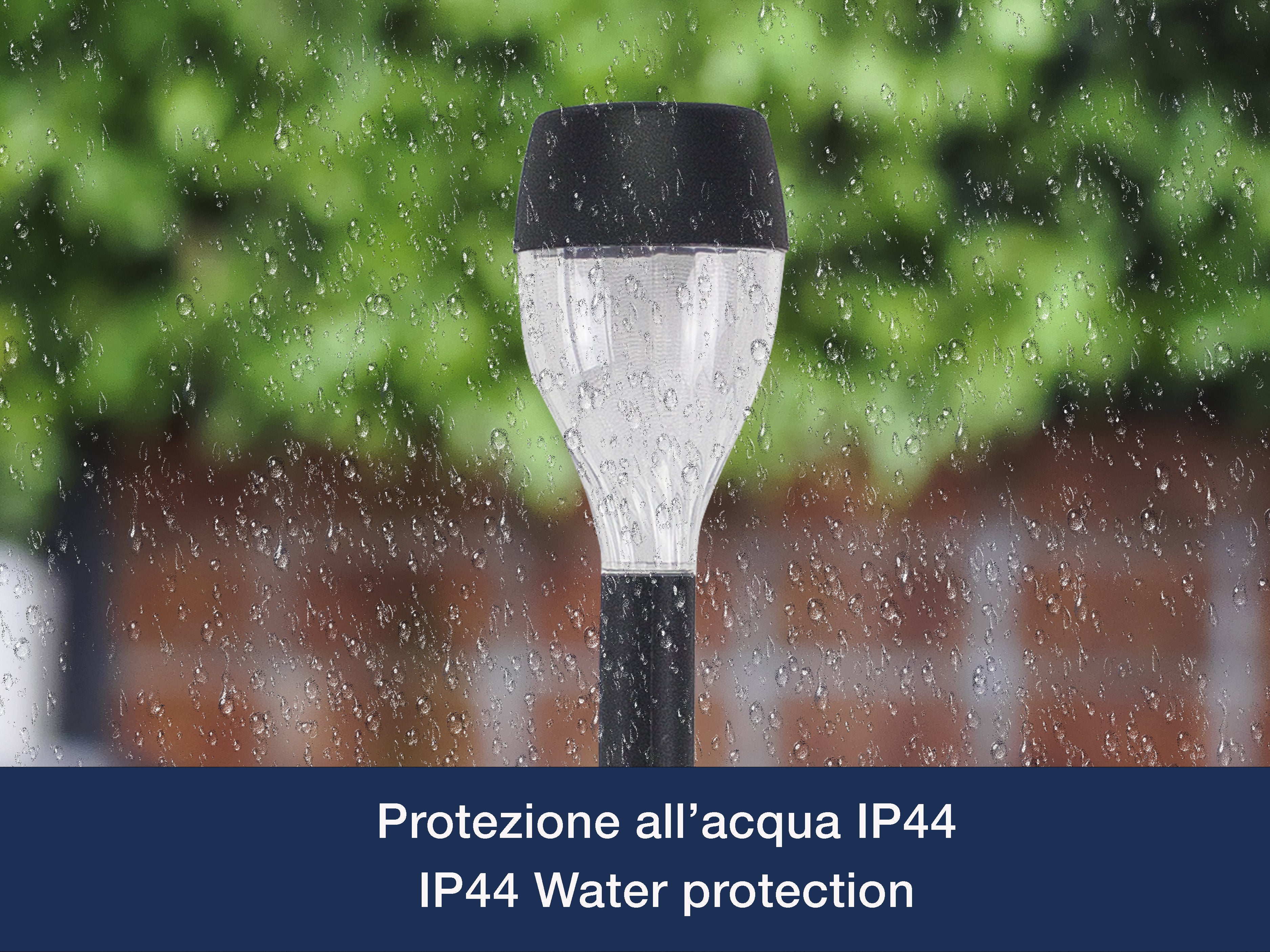 BEPER P207ILO050 Set 5 Luci Solari da Giardino, Lampade da Giardino e da Esterno con LED, Segnapassi da Esterno a Energia Solare, Picchetto, IP44 - 5