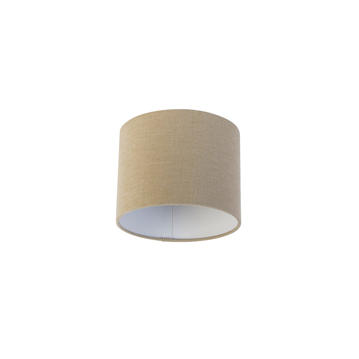 Qazqa - Cilinder Lichtbruin - brązowy, supports-e27, diameter 18 centimeter