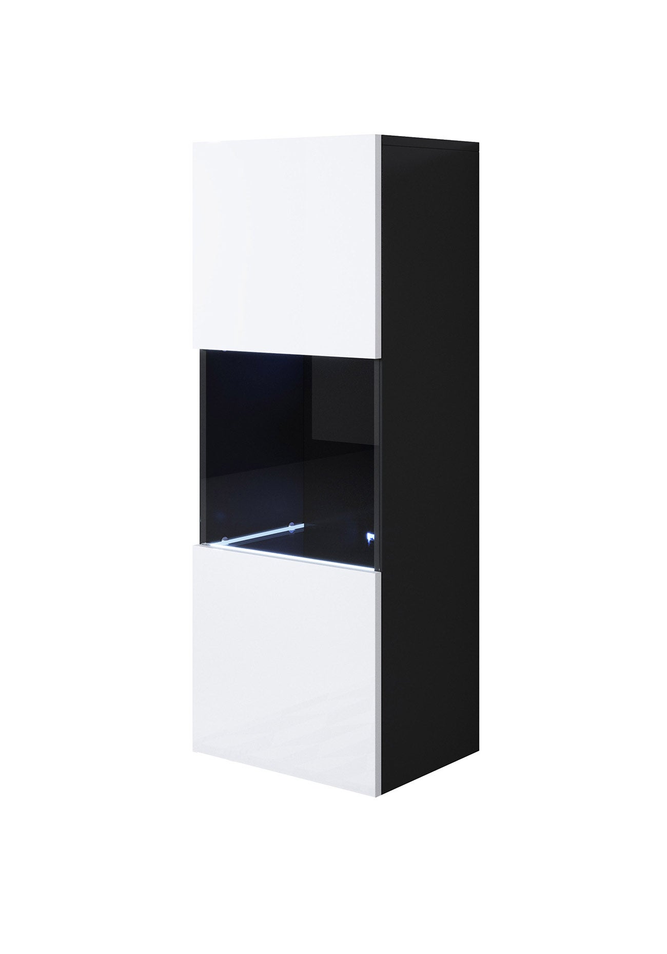 Vitrine murale gamme CEDAR Inox DS (sans porte)  Profondeur 3 (897mm) - DS3-12-I-M1-LC - CODIGEL