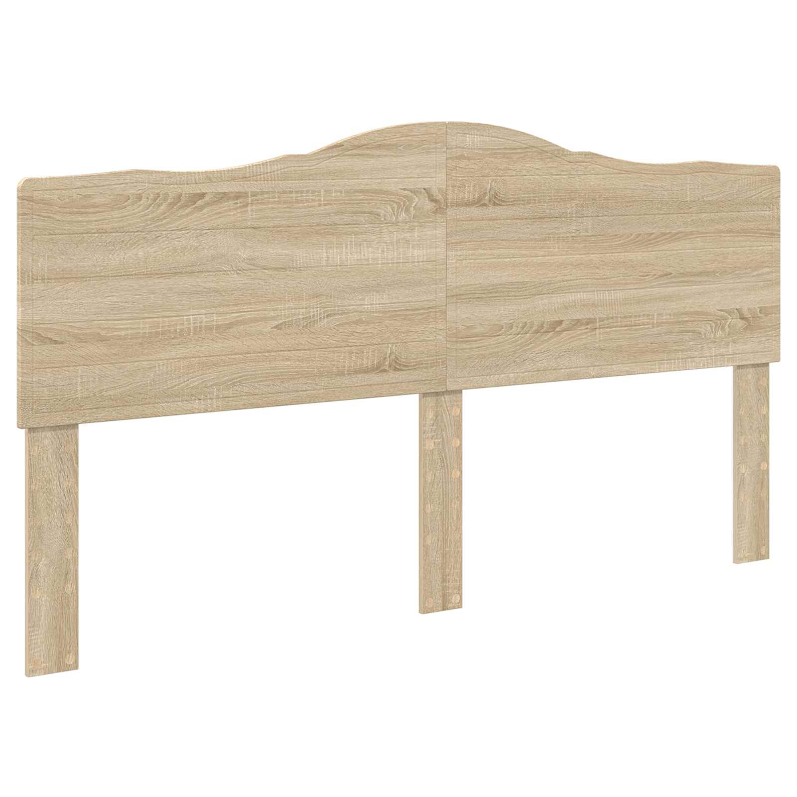Lit avec rangement, panneau de bois, chêne, pour la chambre, 180 × 200 cm - 7